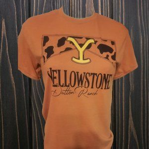 Yellowstone burnt orange tshirt